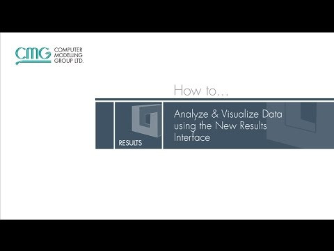 How To Analyze &amp; Visualize Data using the New Results Interface (2016)